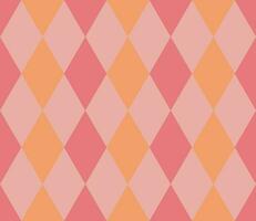 Ethnic seamless pattern with rhombuses, triangles, geometric shapes. Tribal geometrical background. vector