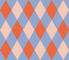 Ethnic seamless pattern with rhombuses, triangles, geometric shapes. Tribal geometrical background. vector