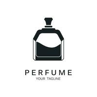 perfume logo vector icon illustration design