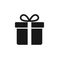 Gift box vector icon. Present Package Symbol