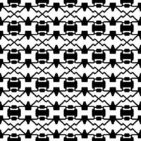 seamless pattern. abstract geometric background. black and white texture with repeating elements. photo