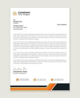 Modern letter head design template for your project.  minimal corporate letterhead template design. Business letterhead  design template. vector