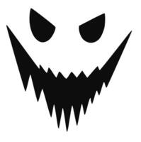 Scary vector silhouettes for Halloween