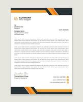 Modern letter head design template for your project.  minimal corporate letterhead template design. Business letterhead  design template. vector