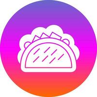 Beef Tacos Vector Icon Design