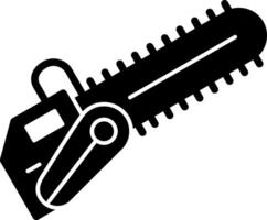 Chainsaw Vector Icon Design