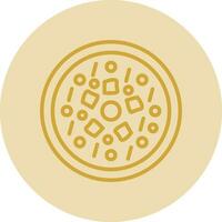 Caesar Pizza Vector Icon Design