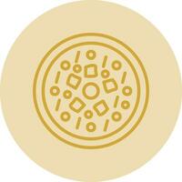 Caesar Pizza Vector Icon Design