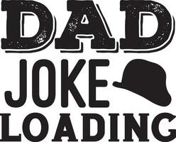 dad joke loading vector