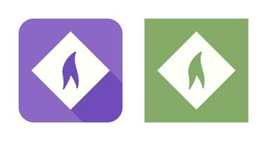 Flammable Material Vector Icon