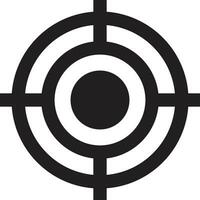 Target icon vector illustration