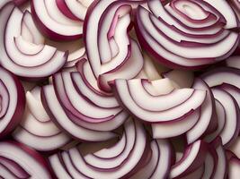 fresh red onion as background photo