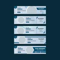 Modern cover banner design template vector