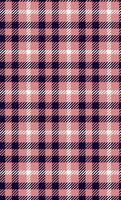 Seamless red and pink tartan plaid pattern background. Vector illustration.