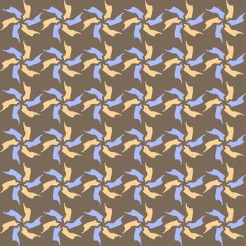 ornamento modelo diseño modelo con decorativo motivo. antecedentes en plano estilo. repetir y sin costura vector