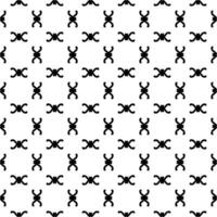 Ornament pattern design template with decorative motif.  background in flat style. repeat and seamless vector