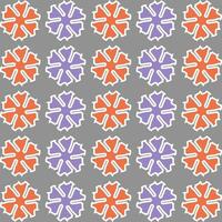 Ornament pattern design template with decorative motif.  background in flat style. repeat and seamless vector