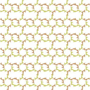 Ornament pattern design template with decorative motif.  background in flat style. repeat and seamless vector