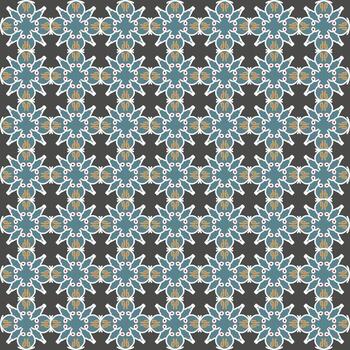 floral modelo diseño modelo con flor motivo. naturaleza decorativo antecedentes en plano estilo. repetir y sin costura vector