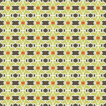 Ornament pattern design template with decorative motif.  background in flat style. repeat and seamless vector