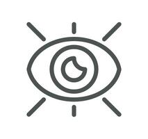Core values as trust related icon outline and linear vector. vector