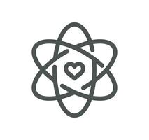 Core values as trust related icon outline and linear vector. vector