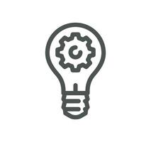Core values as trust related icon outline and linear vector. vector