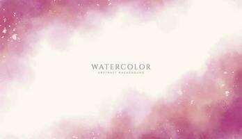 Abstract horizontal watercolor background. Neutral light colored empty space background illustration vector