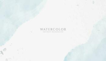 Abstract horizontal watercolor background. Neutral light colored empty space background illustration vector