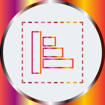 Object Alignment Vector Icon