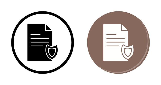 Private Document Vector Icon