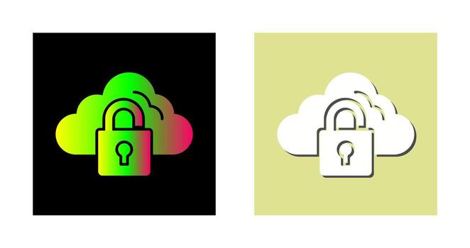 icono de vector de bloqueo