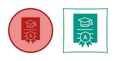 Report Card Vector Icon