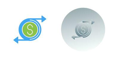 Money Flow Vector Icon