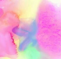 Pink watercolor abstract background photo