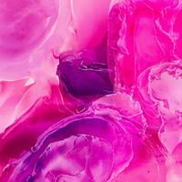 Pink watercolor abstract background photo