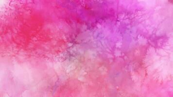 Pink watercolor abstract background photo