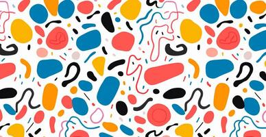 Abstract geometric shapes multicolored bright background photo