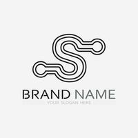 Business corporate S letter logo vector