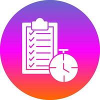 Stopwatch Vector Icon Design