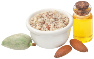 Almond and essential oil png