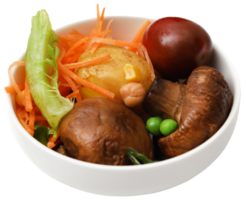 bouton champignon servi png