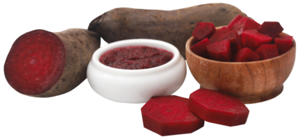 Beetroot paste in a bowl png