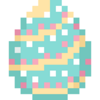 Pixel art easter egg icon png