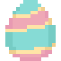 Pixel art easter egg icon png