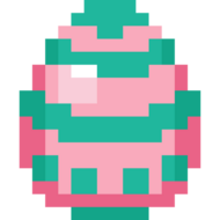 Pixel art easter egg icon png