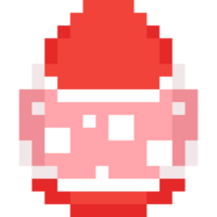 Pixel art easter egg icon png