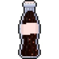 pixel arte desenho animado Cola garrafa png