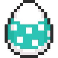 Pixel art easter egg icon png