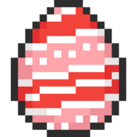 Pixel art easter egg icon png